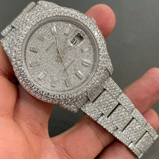 Luxury Shiny Diamond Watch (moissanite)