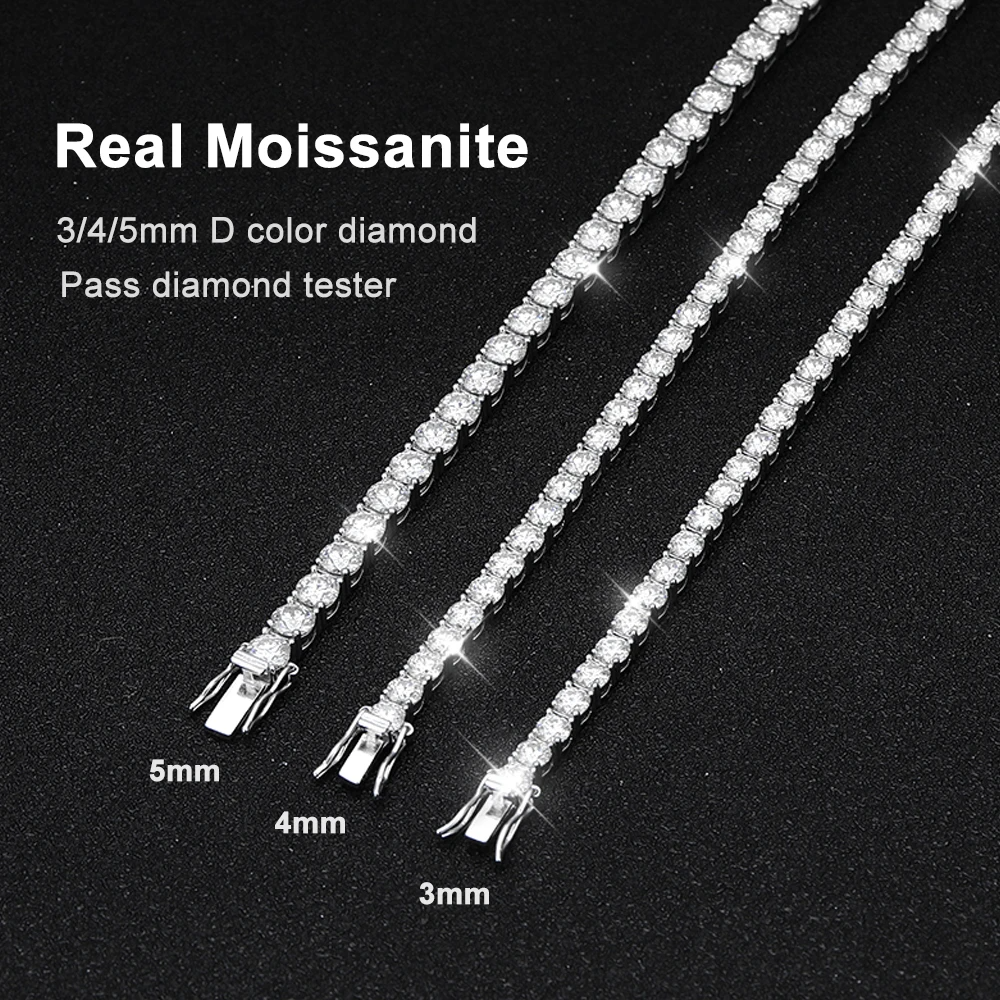 Moissanite Tennis Bracelet