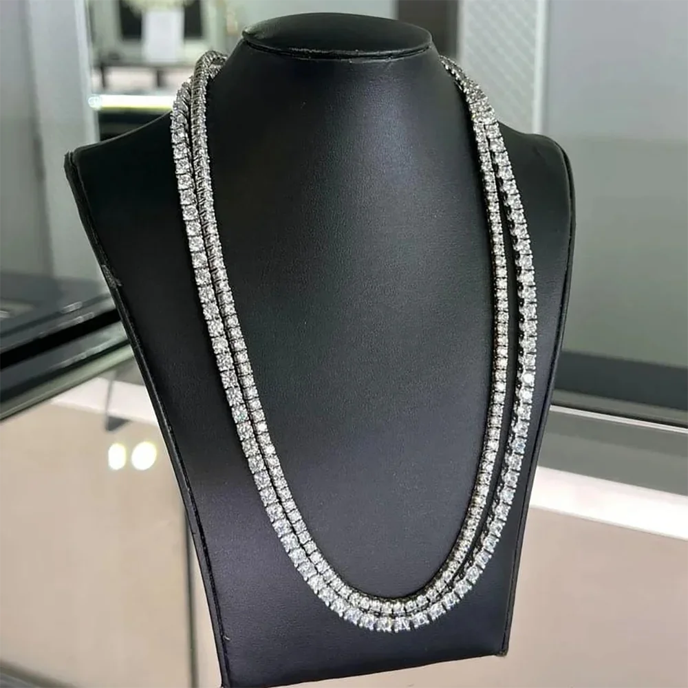 moissanite necklace