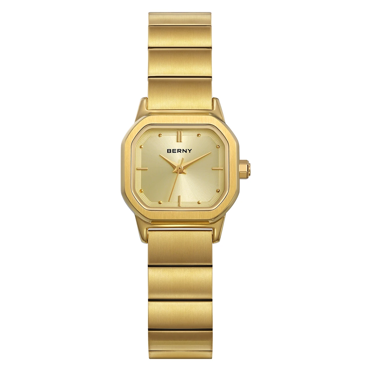 BERNY gold square watch