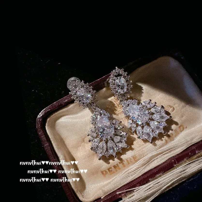 White Zircon Jewelry Sets