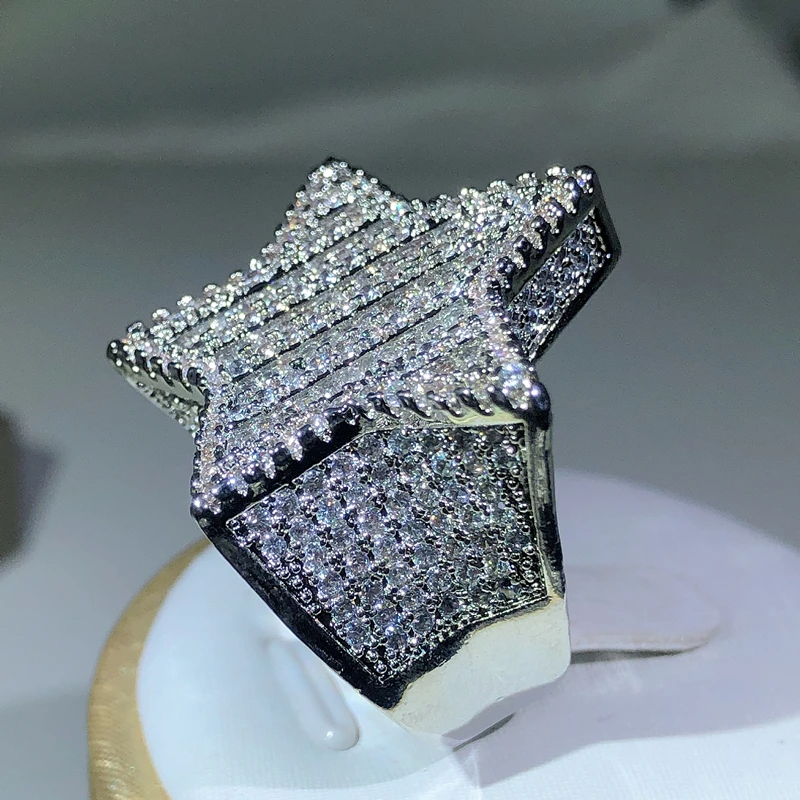 Luxury Star Diamond Rings