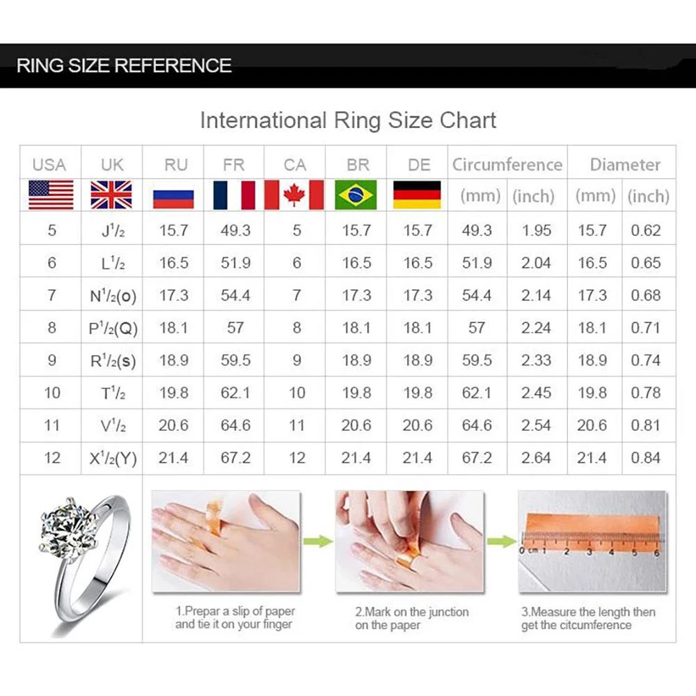 Moissanite Diamond Rings