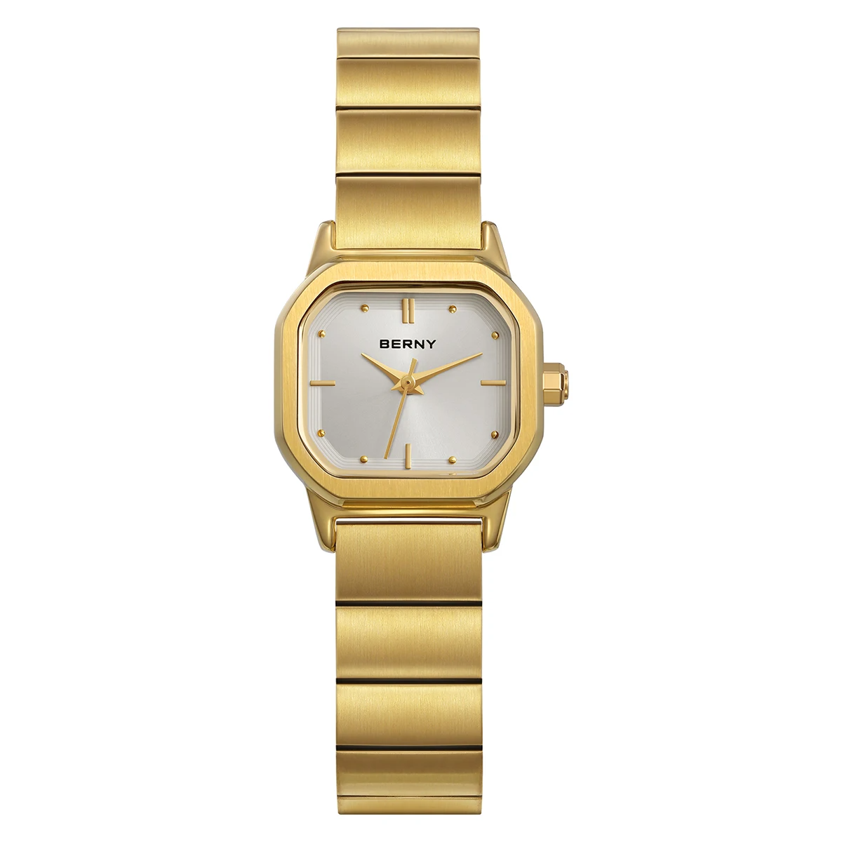 BERNY gold square watch