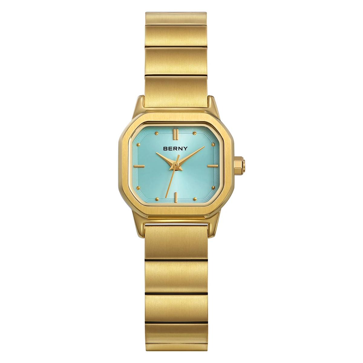 BERNY gold square watch