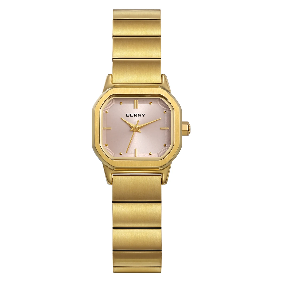 BERNY gold square watch