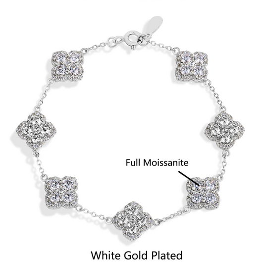 Full Moissanite Diamond Bracelet