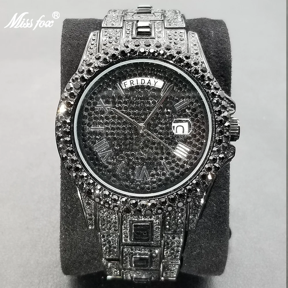 Luxury Shiny Diamond Watch (moissanite)